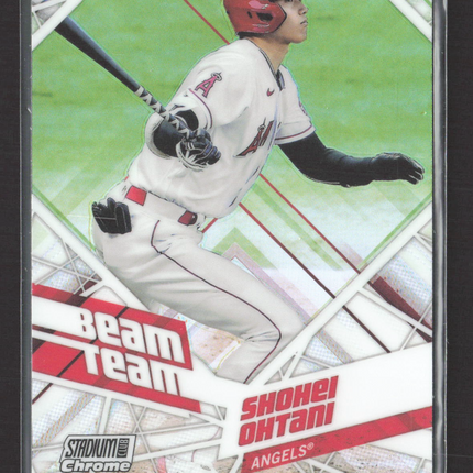 2021 Topps Stadium Club Chrome Beam Team Shohei Ohtani #BTC-3
