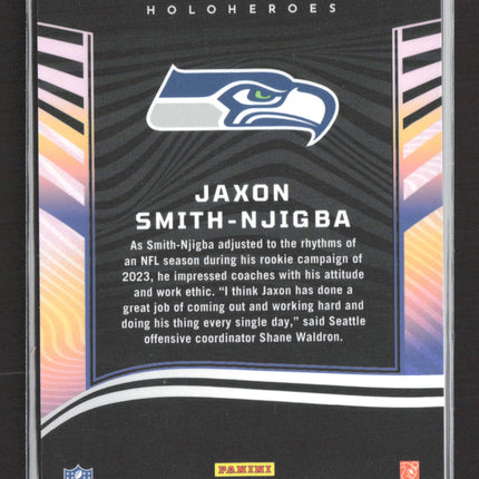 2024 Panini Illusions HoloHeroes Jaxon Smith-Njigba #19 RC