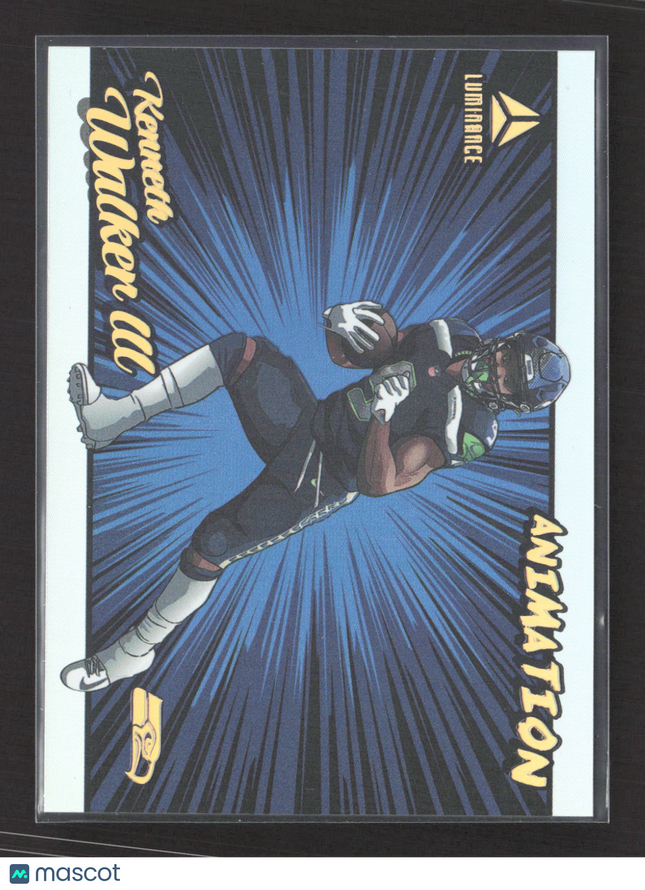 2023 Panini Luminance Animation Kenneth Walker III #ANI-1