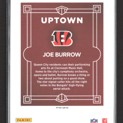 2025 Panini Donruss Optic Uptown Joe Burrow #12