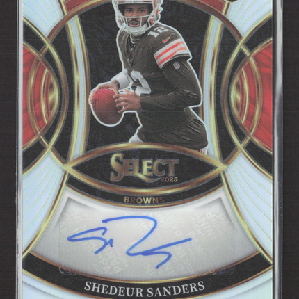 2026 Panini Select Prizm Shedeur Sanders #RSI-SSS RC Auto