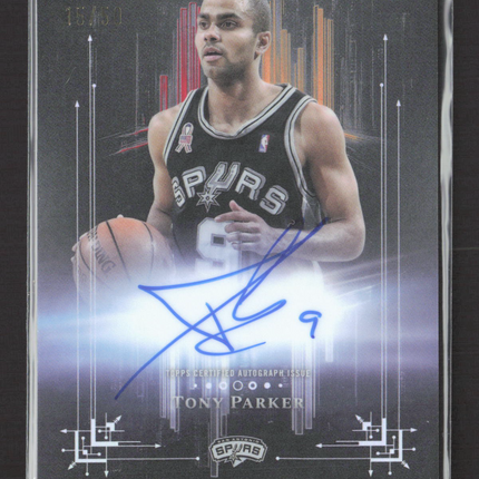 2025 Topps Midnight Dark Marks Tony Parker #DM-TP Auto /50