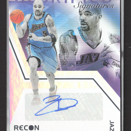 2021 Panini Recon Glorified Signatures Carlos Boozer #GS-CBZ Auto