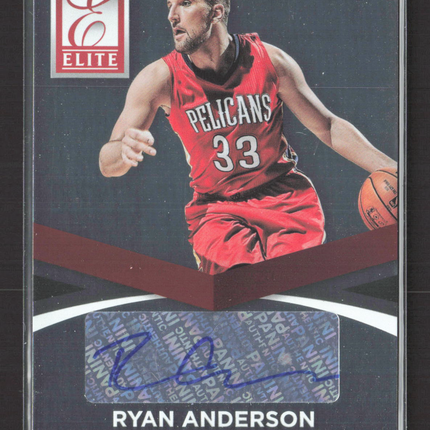 2015 Panini Donruss Elite Ryan Anderson #80 114/125 Auto
