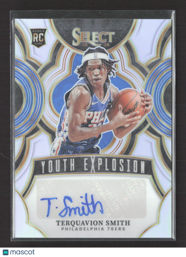 2024 Panini Select Youth Explosion Prizm Terquavion Smith #YE-SMI RC Auto