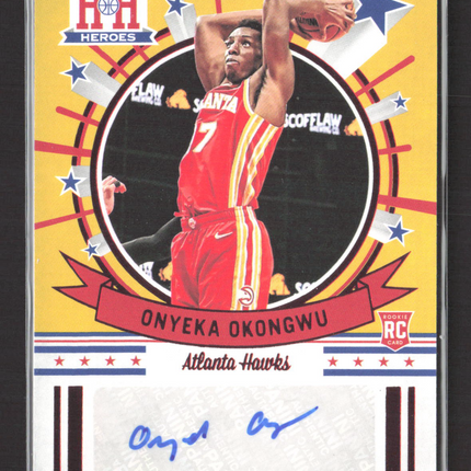 2021 Panini Chronicles Hometown Heroes Onyeka Okongwu #HH-ONY RC Auto