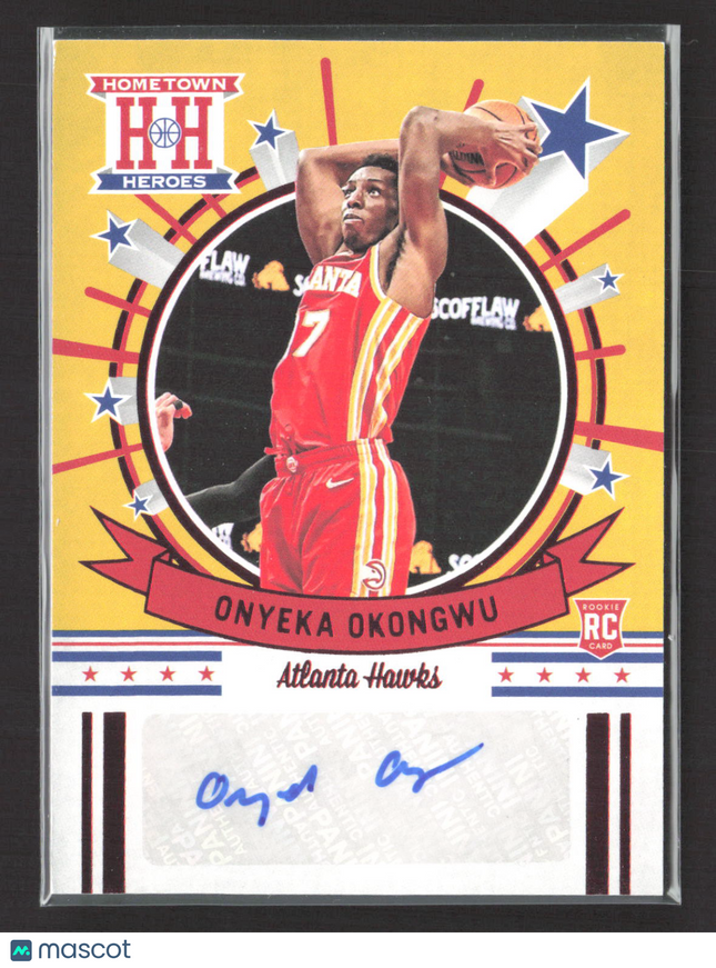 2021 Panini Chronicles Hometown Heroes Onyeka Okongwu #HH-ONY RC Auto