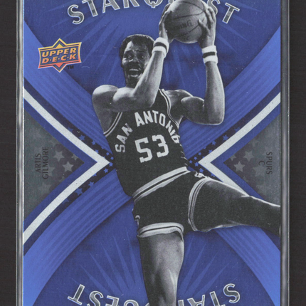 2008 Upper Deck StarQuest Artis Gilmore #SQ-14 Blue Super Rare