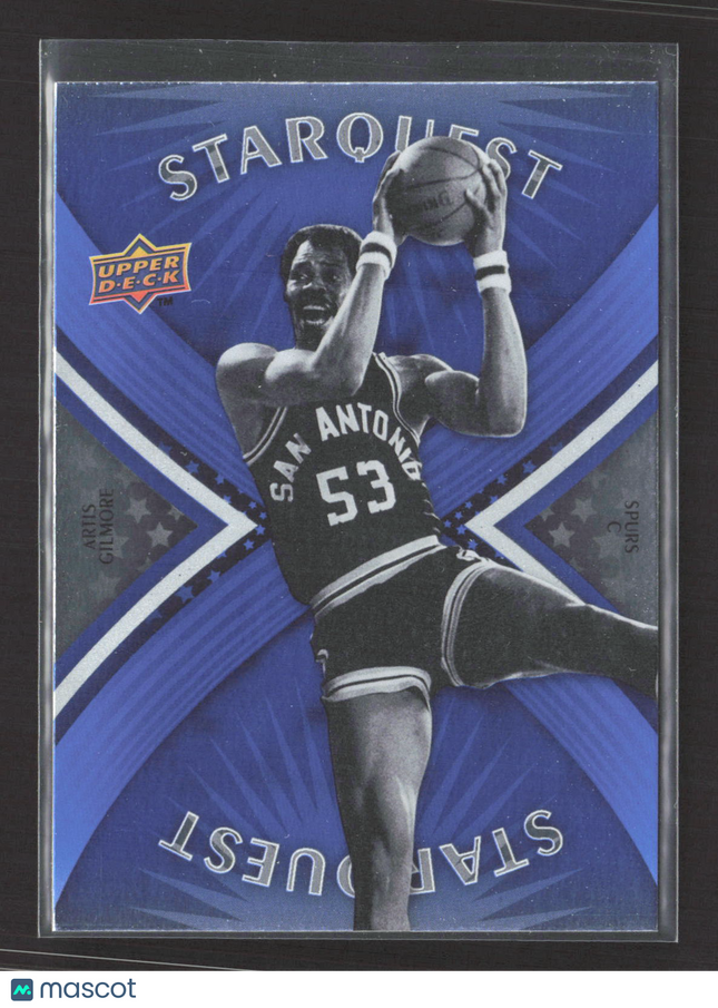 2008 Upper Deck StarQuest Artis Gilmore #SQ-14 Blue Super Rare