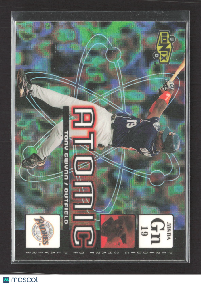 2000 Upper Deck Ionix Atomic Tony Gwynn #A11