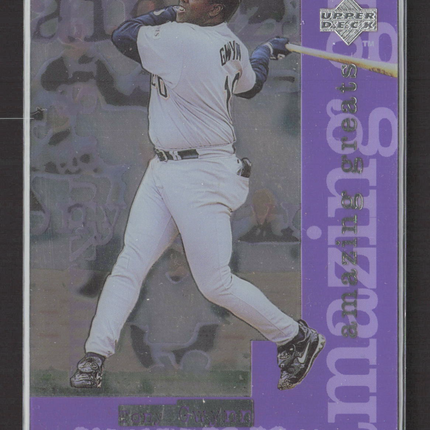 1997 Upper Deck Amazing Greats Tony Gwynn #AG19