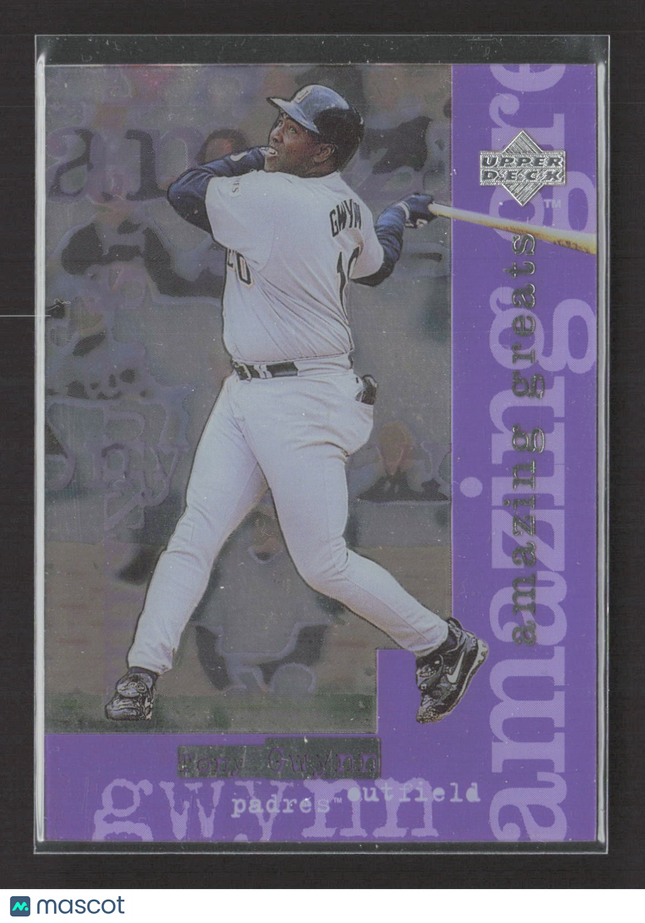 1997 Upper Deck Amazing Greats Tony Gwynn #AG19