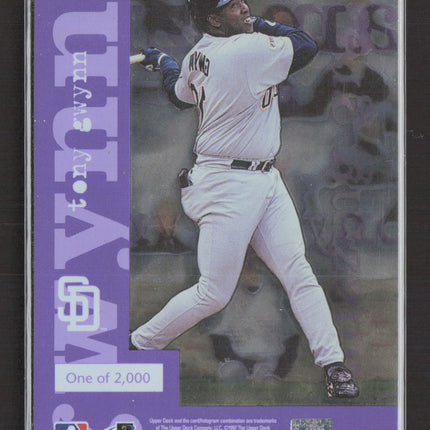 1997 Upper Deck Amazing Greats Tony Gwynn #AG19