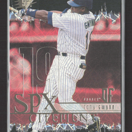2000 Upper Deck SPx SPxcitement Tony Gwynn #XC15