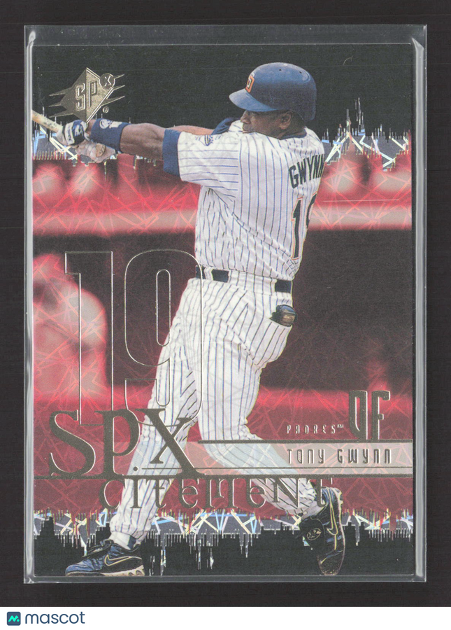 2000 Upper Deck SPx SPxcitement Tony Gwynn #XC15