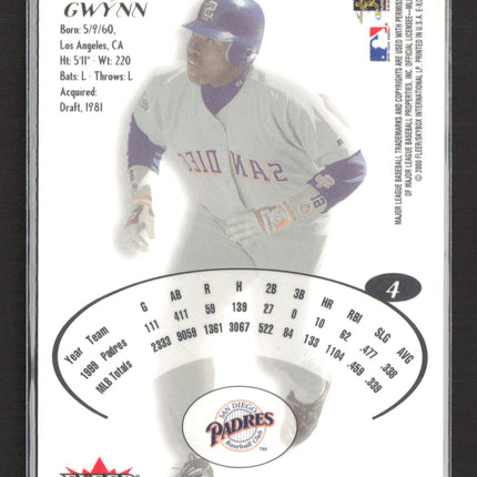 2000 Fleer SkyBox E-X Tony Gwynn #4
