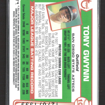 2005 Topps Pristine Tony Gwynn #105 /1999