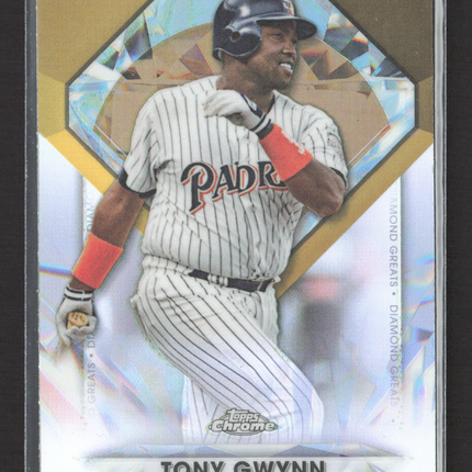 2022 Topps Chrome Diamond Greats Tony Gwynn #DGC-44 Refractor