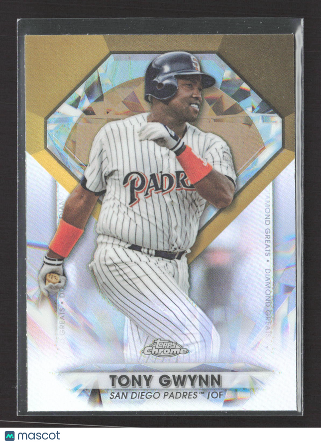 2022 Topps Chrome Diamond Greats Tony Gwynn #DGC-44 Refractor