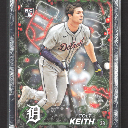 2024 Topps Holiday Colt Keith #H62 RC