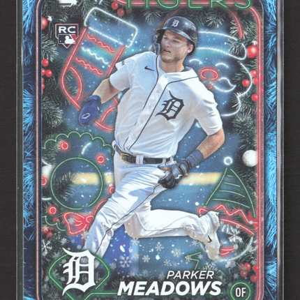 2024 Topps Holiday Parker Meadows #H149
