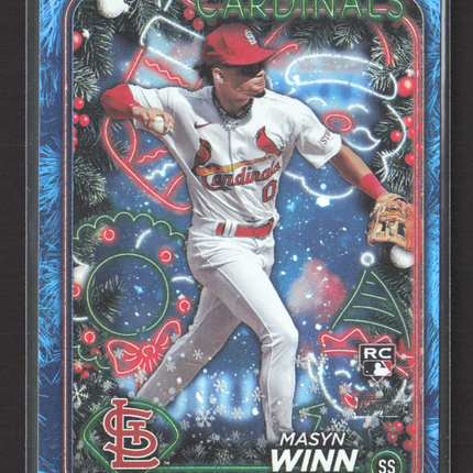 2024 Topps Holiday Masyn Winn #H94