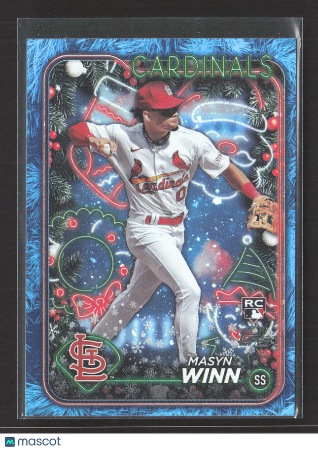 2024 Topps Holiday Masyn Winn #H94