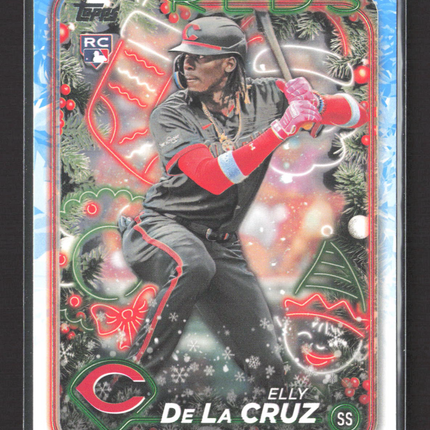 2024 Topps Holiday Elly De La Cruz #H102 RC