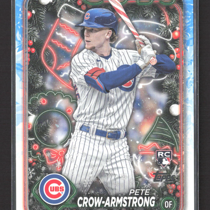 2024 Topps Holiday Pete Crow-Armstrong #H136