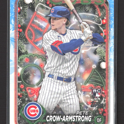 2024 Topps Holiday Pete Crow-Armstrong #H136