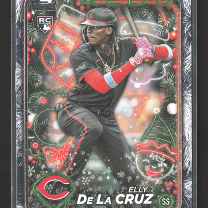 2024 Topps Holiday Elly De La Cruz #H102 RC