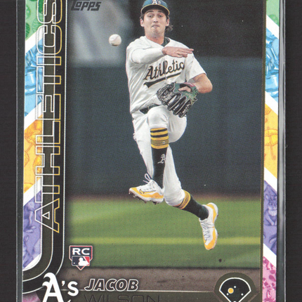 2025 Topps Series 1 Jacob Wilson #314 Easter Egg