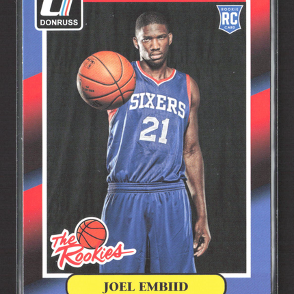 2014 Donruss The Rookies Joel Embiid #3 RC