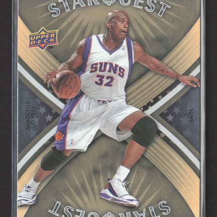 2008 Upper Deck Starquest Shaquille O'Neal #SQ-25 Ultra Rare Gold