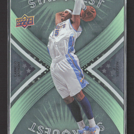 2008 Upper Deck First Edition StarQuest Carmelo Anthony #SQ-1 Green