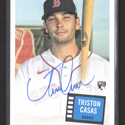 2023 Topps Archives Hit Stars Triston Casas #57HS-TC RC Auto