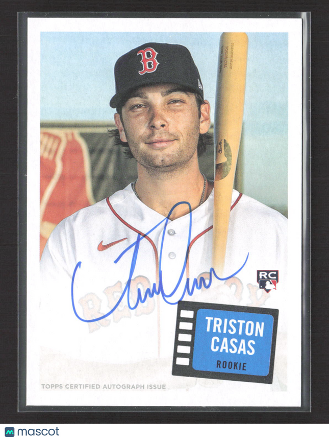 2023 Topps Archives Hit Stars Triston Casas #57HS-TC RC Auto
