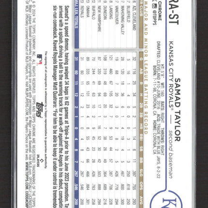 2024 Topps Chrome Samad Taylor #RA-ST RC Auto