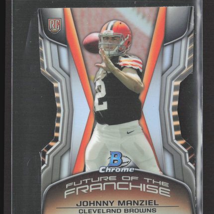 2014 Bowman Chrome Future of the Franchise Johnny Manziel #FF-JM