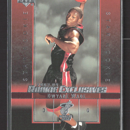 2004 Upper Deck Rookie Exclusives Dwyane Wade #5