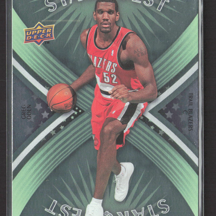 2008 Upper Deck First Edition StarQuest Greg Oden #SQ-26 Green