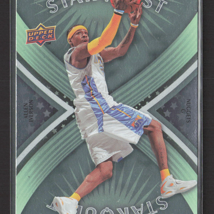 2008 Upper Deck First Edition StarQuest Allen Iverson #SQ-16 Green