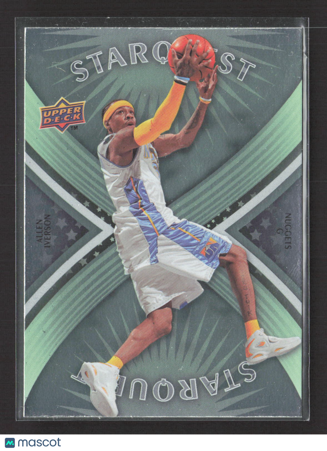 2008 Upper Deck First Edition StarQuest Allen Iverson #SQ-16 Green