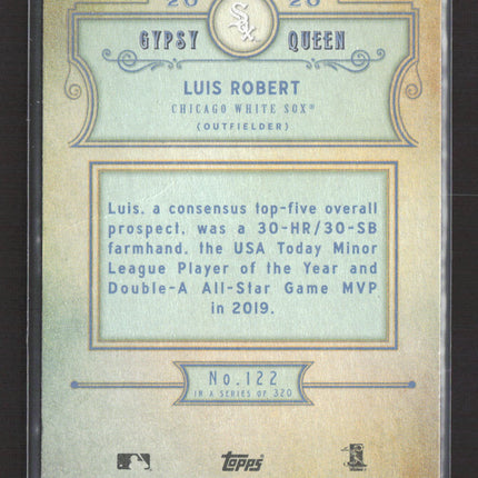 2020 Topps Gypsy Queen Luis Robert #122 RC