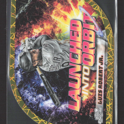 2024 Topps Chrome Launched Into Orbit Luis Robert Jr. #LIO-9 Gold /50
