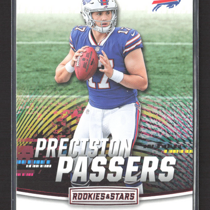 2018 Panini Rookies & Stars Precision Passers Josh Allen #PP-17