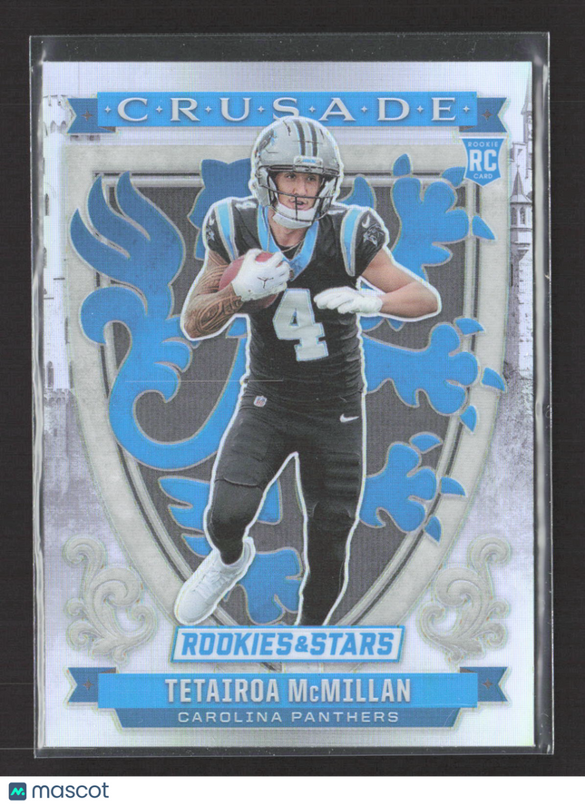 2025 Panini Rookies & Stars Prizm Crusade Tetairoa McMillan #6 RC