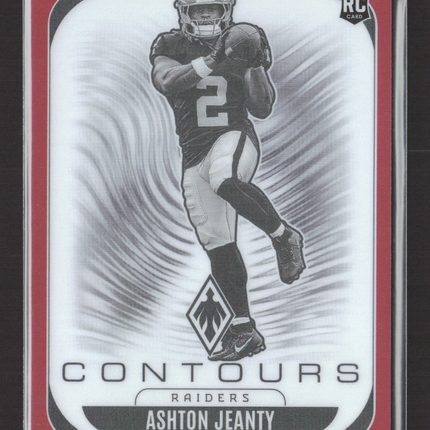 2025 Panini Phoenix Contours Ashton Jeanty #17 RC 198/249