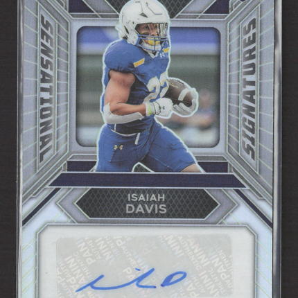 2024 Panini Prizm Draft Picks Sensational Isaiah Davis #SS-IDS RC Auto
