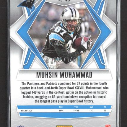 2025 Panini Phoenix Muhsin Muhammad #48 Pink /149